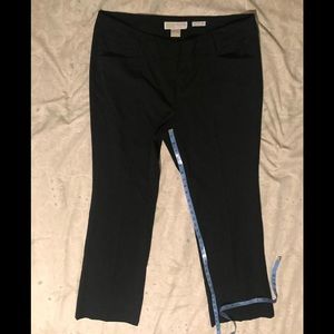 Michael Kors black slacks size 12 like new